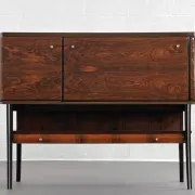 Rosewood bar cabinet from the 50s and 60s