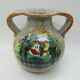 Louis Baude Montigny on Loing vase ball scenery of two impressionist landscapes