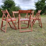 Vintage folding chairs