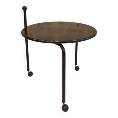 Table basse, d'appoint pliante en métal, design Tord Bjorklund, Ikea