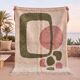 Authentic traditional Berber rug with colourful patterns 1.5/2.5 m