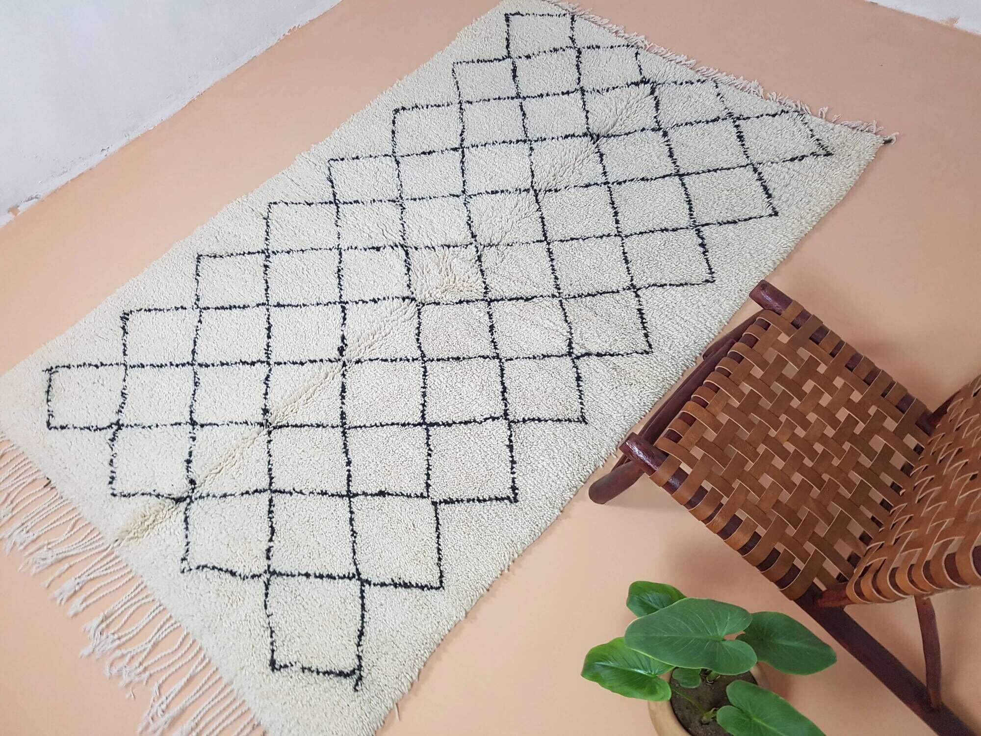 Beni Ouarain rug, 260 x 155 cm || 8.53 x 5.09 feet, MS-104