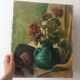 Oil painting on canvas
