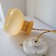 Suspension en opaline miel