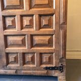 Ancient walnut cabinet
