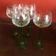 6  verres "ballon" vin d'Alsace cristal