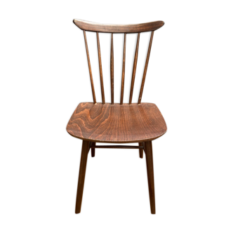 Chaise en bois Ton 1956