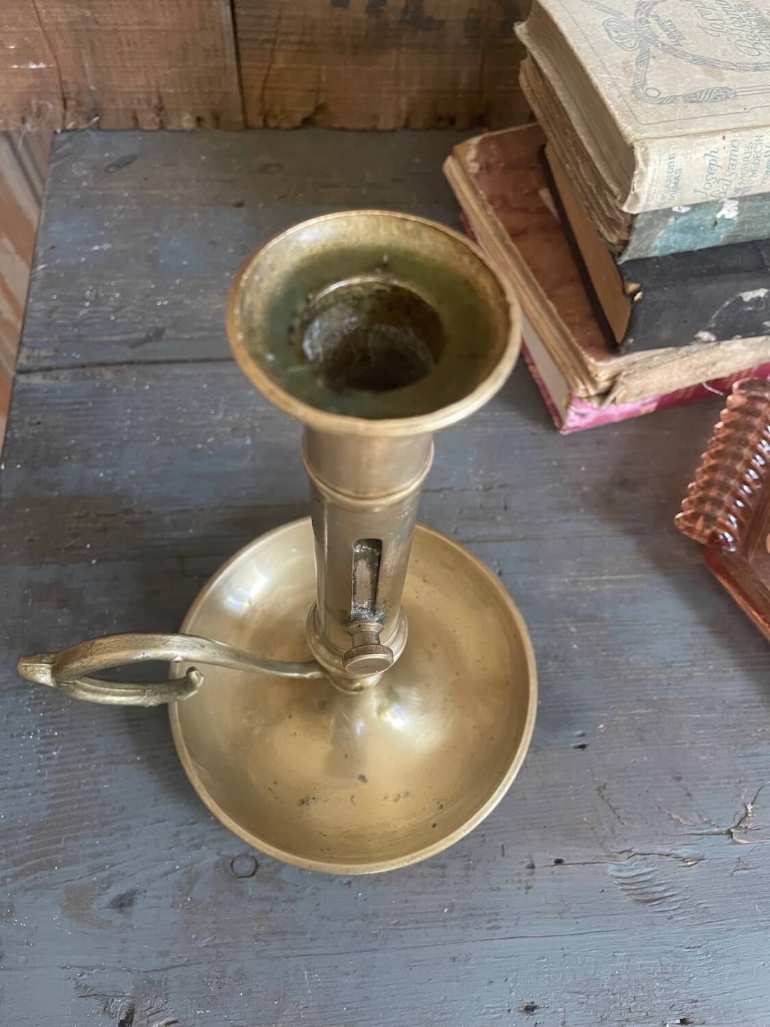 “Cellar Rat” Candle Holder