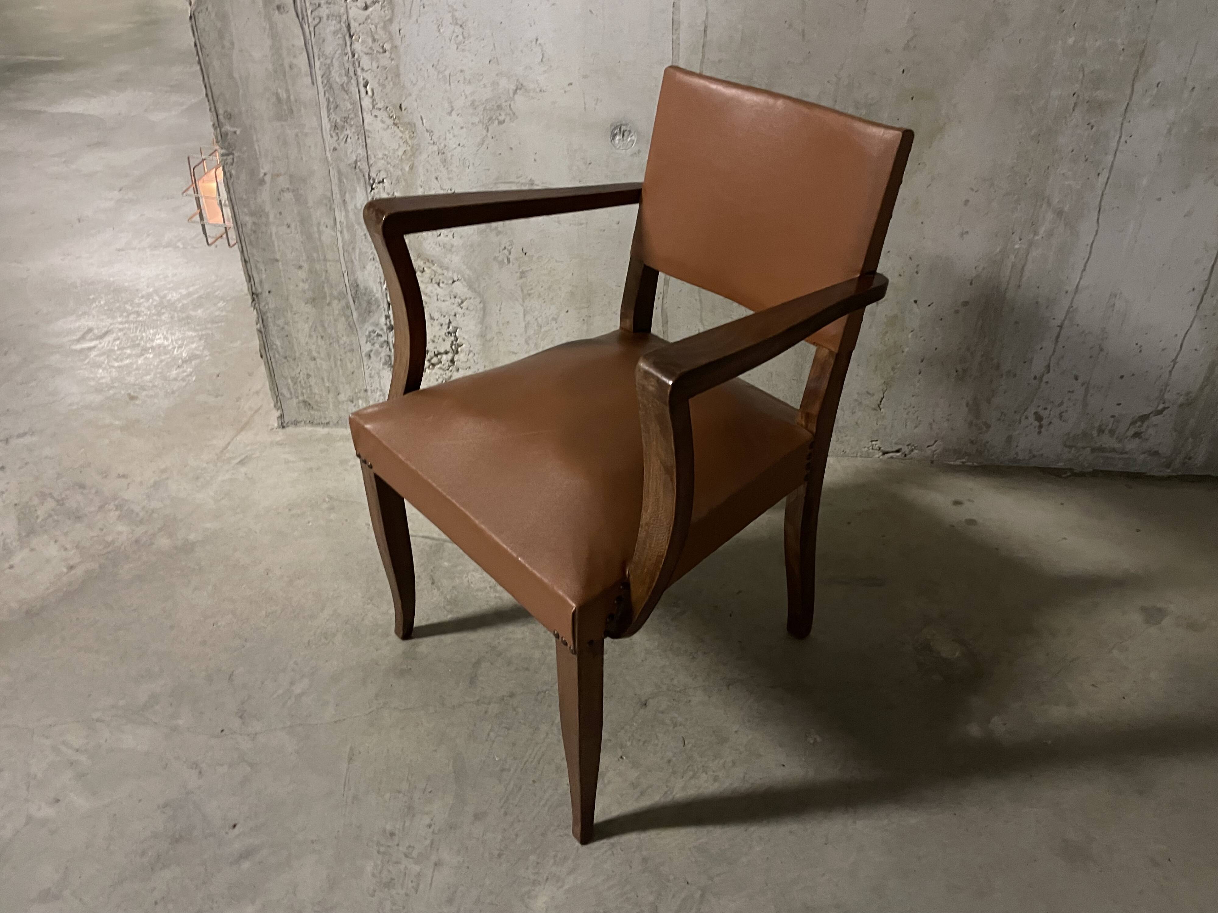 1950s bridge armchair