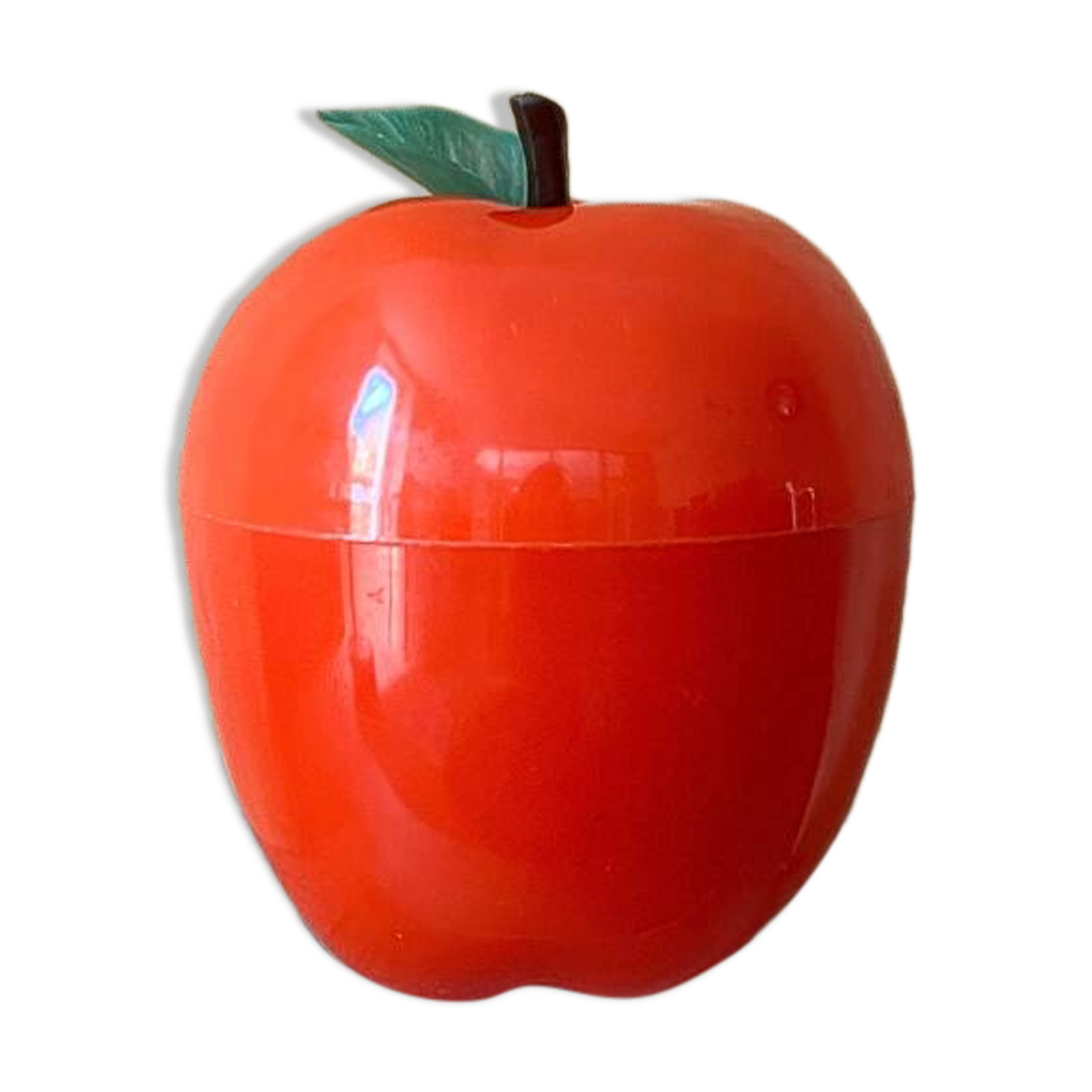 Vintage orange ice cream cone – 70s