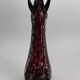 Vase en verre soufflé années 70