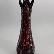 Blown glass vase from the 1970s