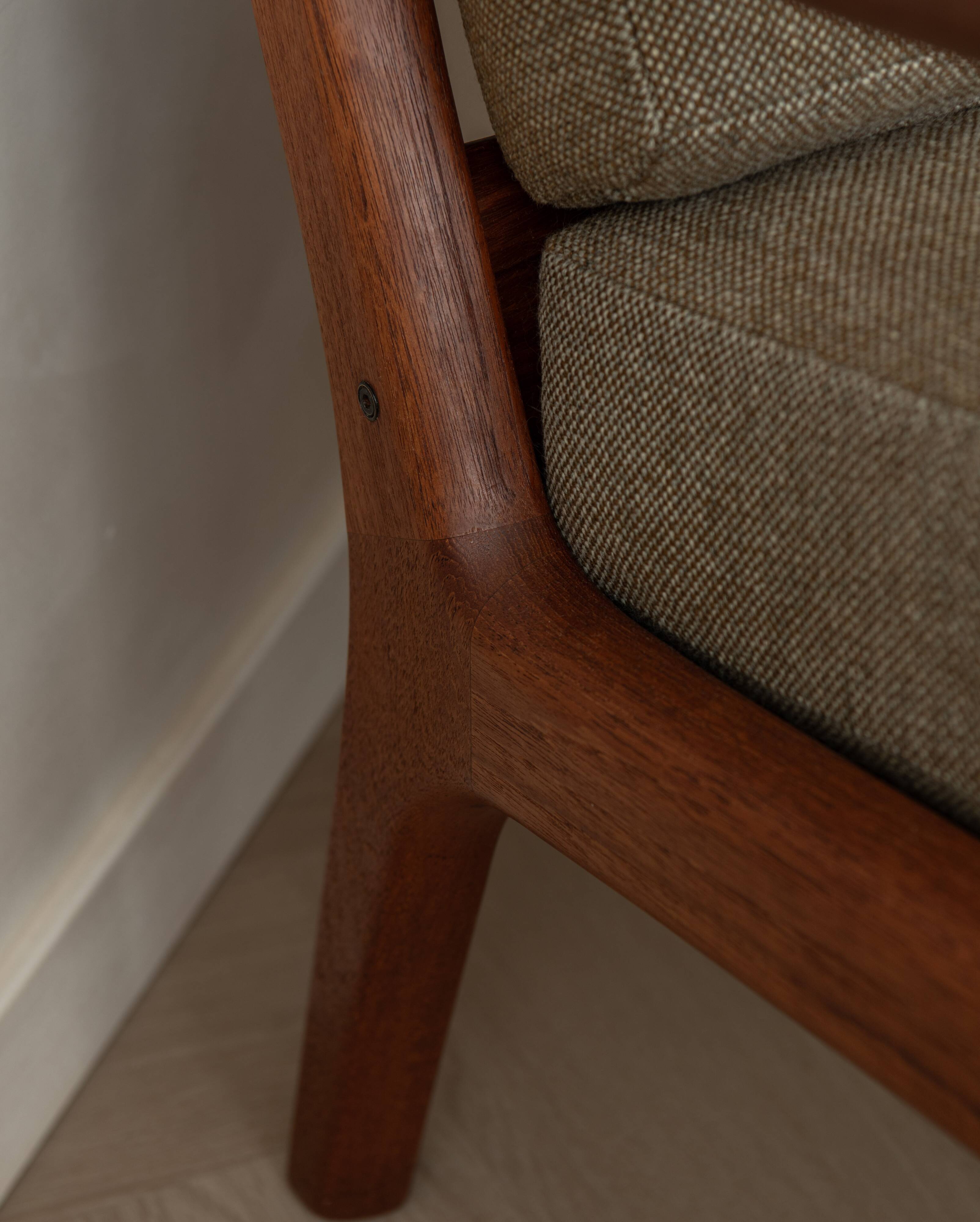 Vintage Senator Armchair by Ole Wanscher for Cado | Danish Lounge Chair