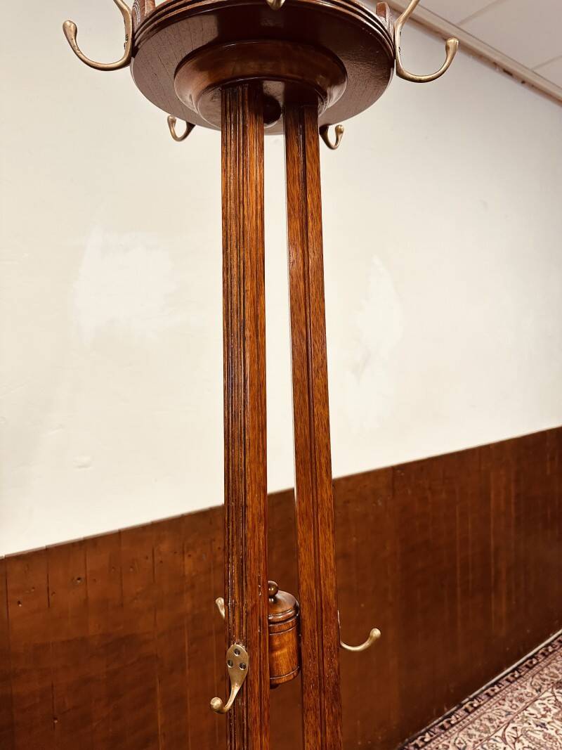 Classic English Victorian Coat Rack