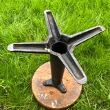 Tabouret industriel ancien Singer