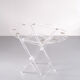 Lucite tray table, france, 1970s
