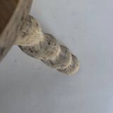 Tabouret ondulé à trois pieds