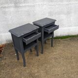 Pair of bedside tables, nightstands