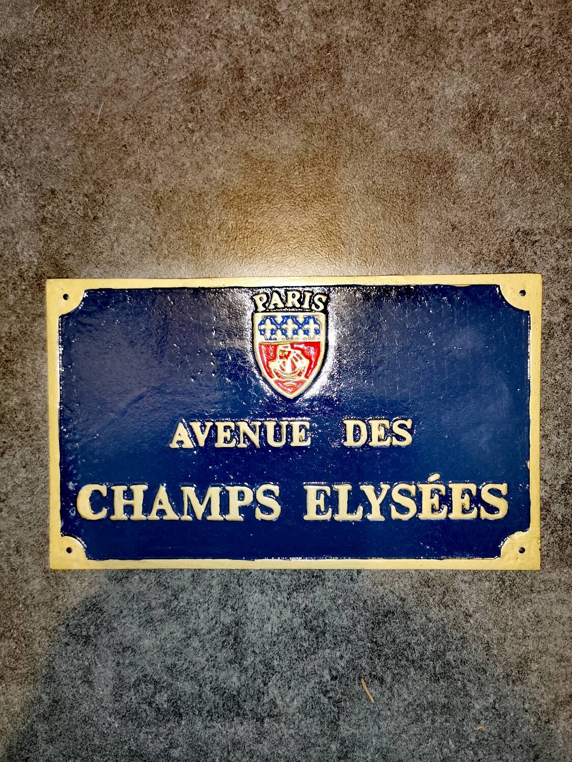 Champs Elysées street sign