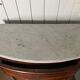 Wooden dresser marble tray