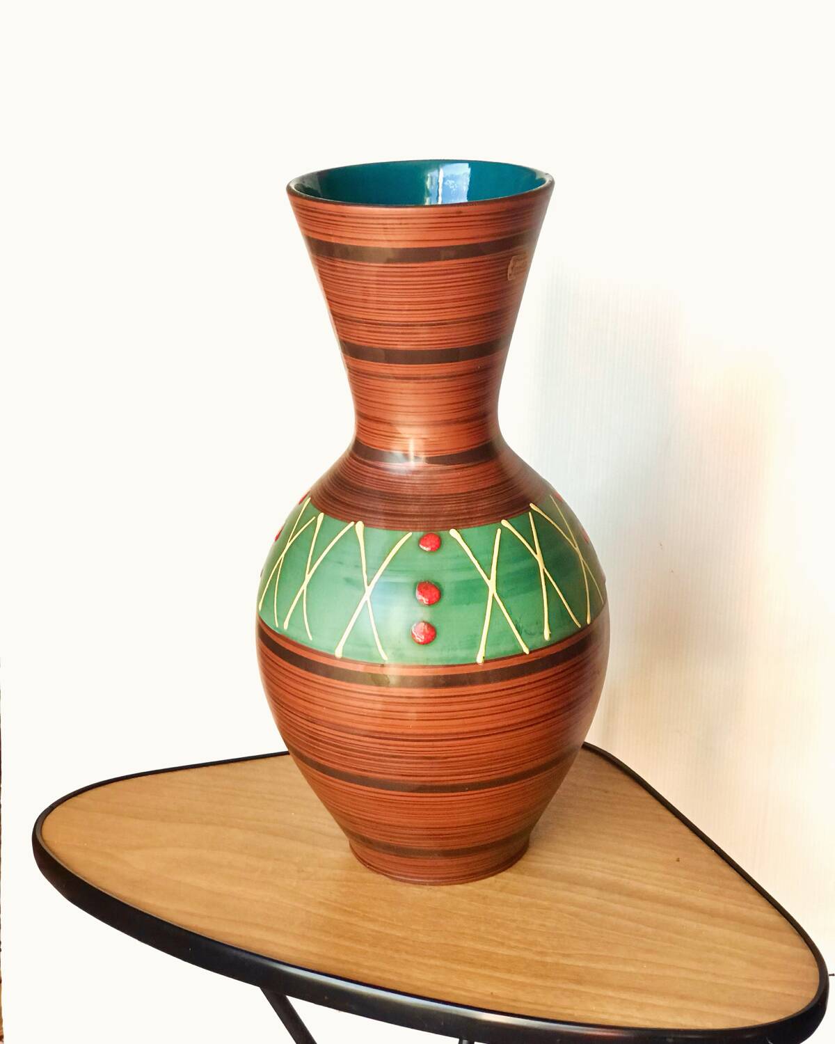 Large ceramic vase 40cm Carstens Tonnieschof 1960s