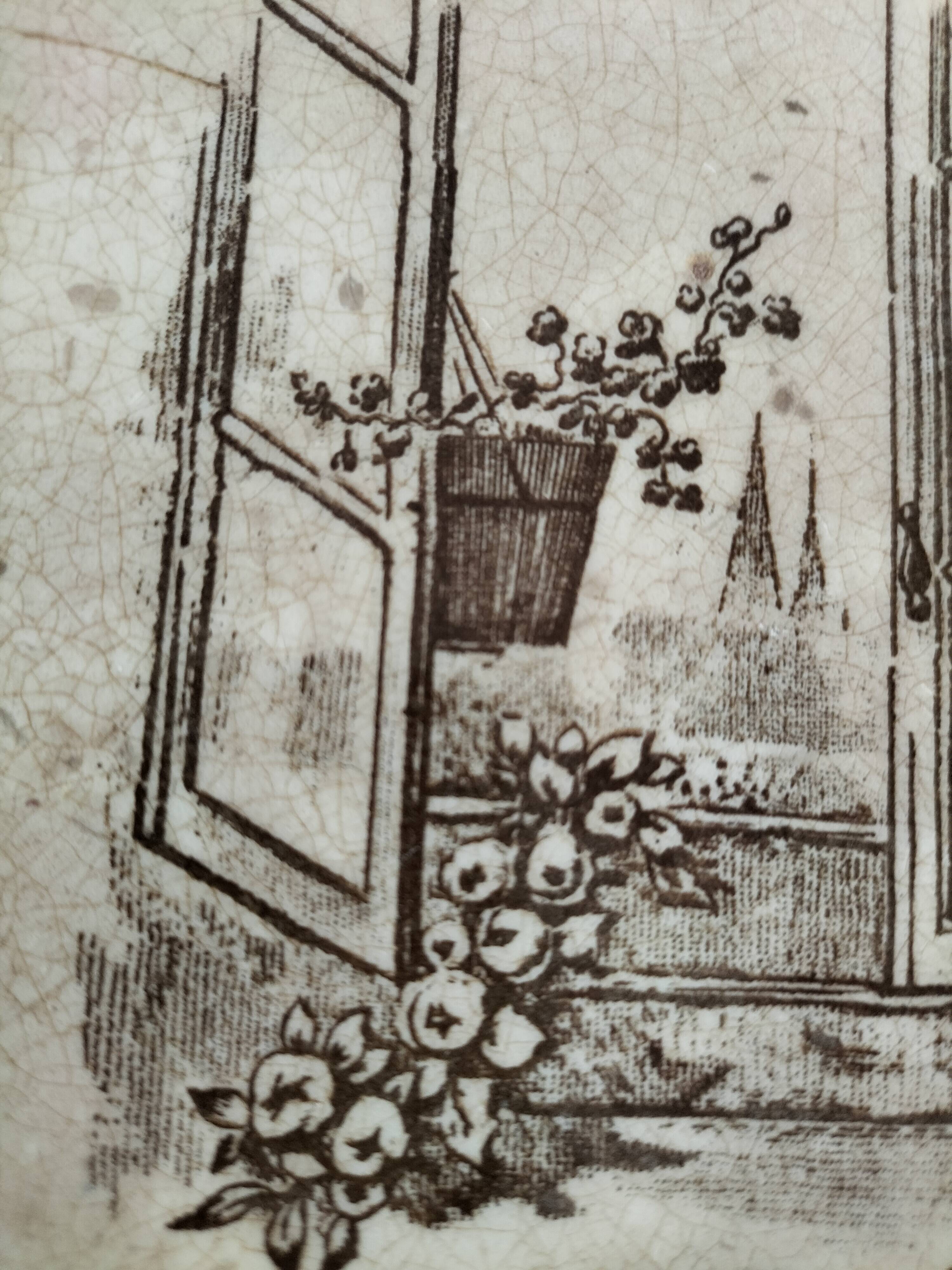 Plate on pedestal HB & Cie