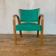 Fauteuil "bow wood" pour Steiner en bois courbé vintage 1950