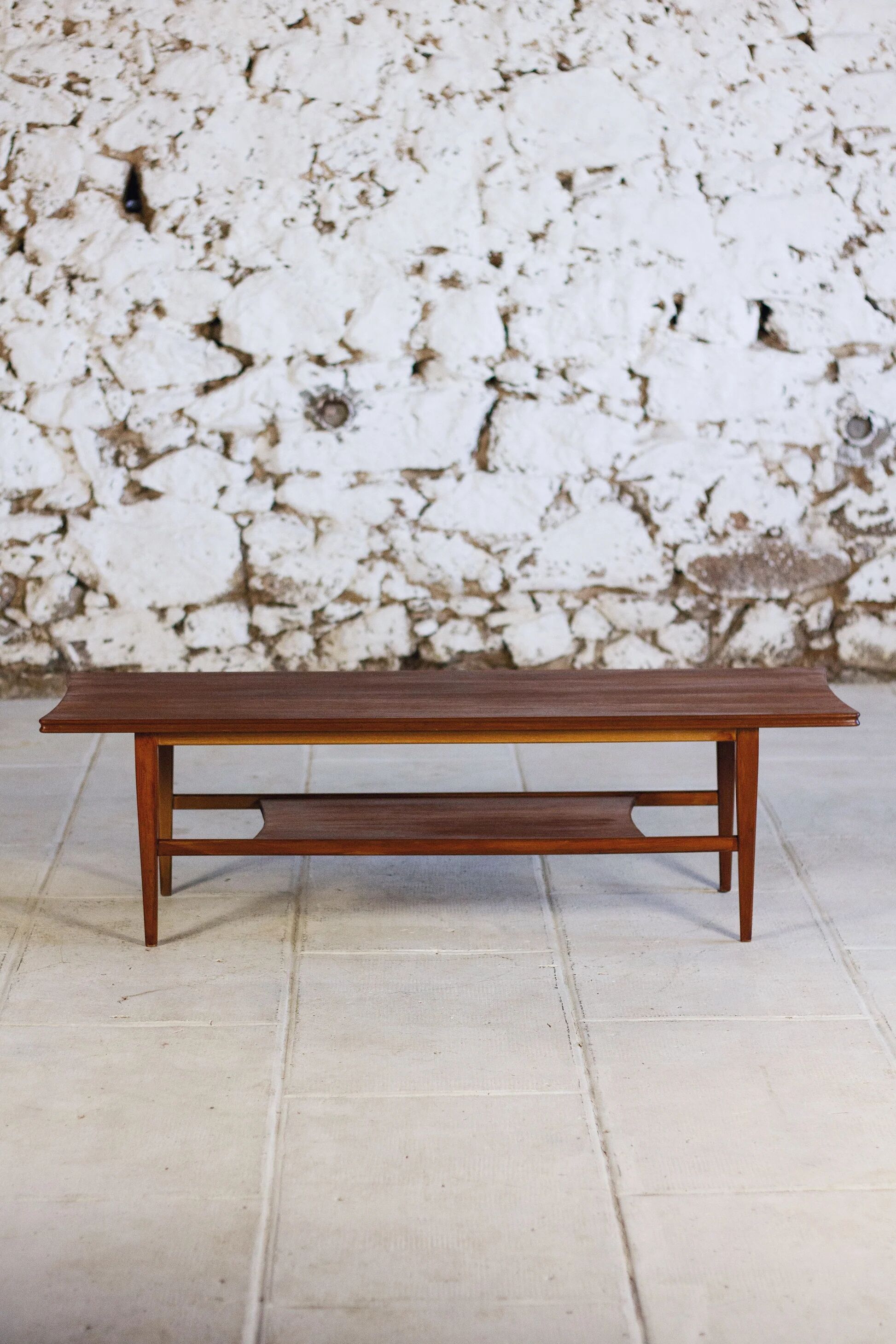 Mid-Century coffee table in solid teak by Richard Hornby for Fyne Ladye, 1960.
