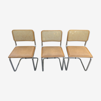 Chaises Cesca B32 design Marcel Breuer