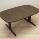 Table en chêne, design danois, années 1970, fabricant : Skovby
