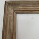 Old patinated / limed wood frame 89x76 cm