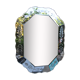 Octagonal Venetian mirror 89 x 68 cm