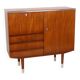 Meuble bar, buffet en placage de teck, années 1960