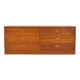 Chest of drawers by Erik Brouer 1960s Danish lowboard vintage teak