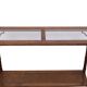 Console Table faux bamboo Chinese Chippendale 1970s