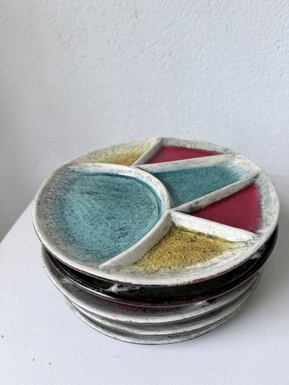 Fondue plates Hugo Kohler