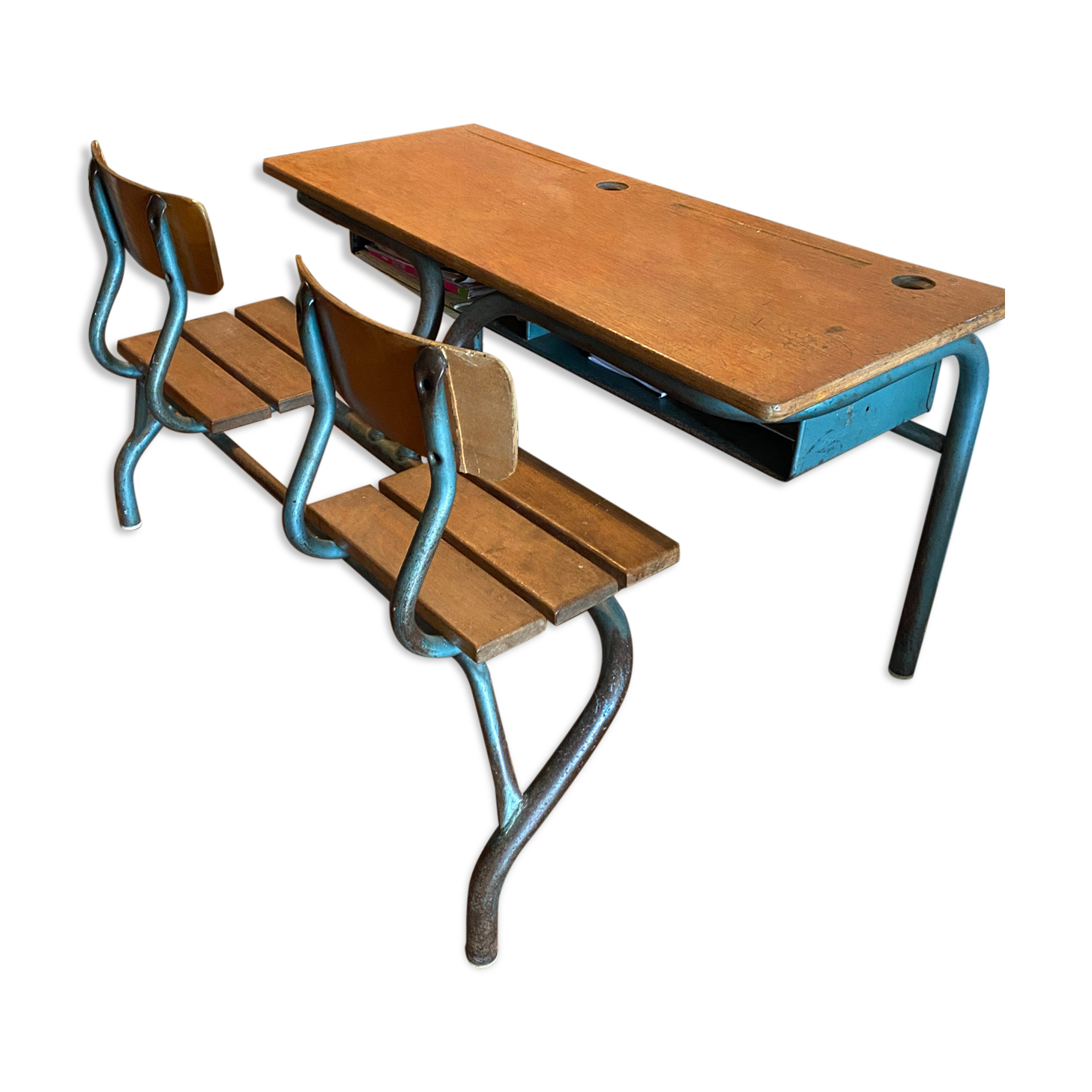 Double School Desk