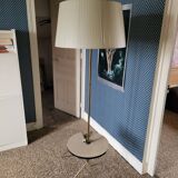 Lampadaire guéridon vintage en laiton