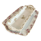 2 plats de service anciens porcelaine Haviland fin XIXe début XXe