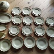 Service de table ancien gien – modèle niderviller – ensemble exceptionnel