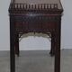 Bureau de travail d'architecte en bois dur George III Thomas Chippendale