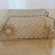 Corrugated wire office mail basket 30s 40s