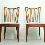 Two Dining Chairs designed by Abraham A. Patijn for Zijlstra Furniture, The Netherlands 1960s