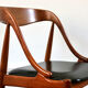 Pair of Scandinavian teak chairs Johannes Andersen 1960