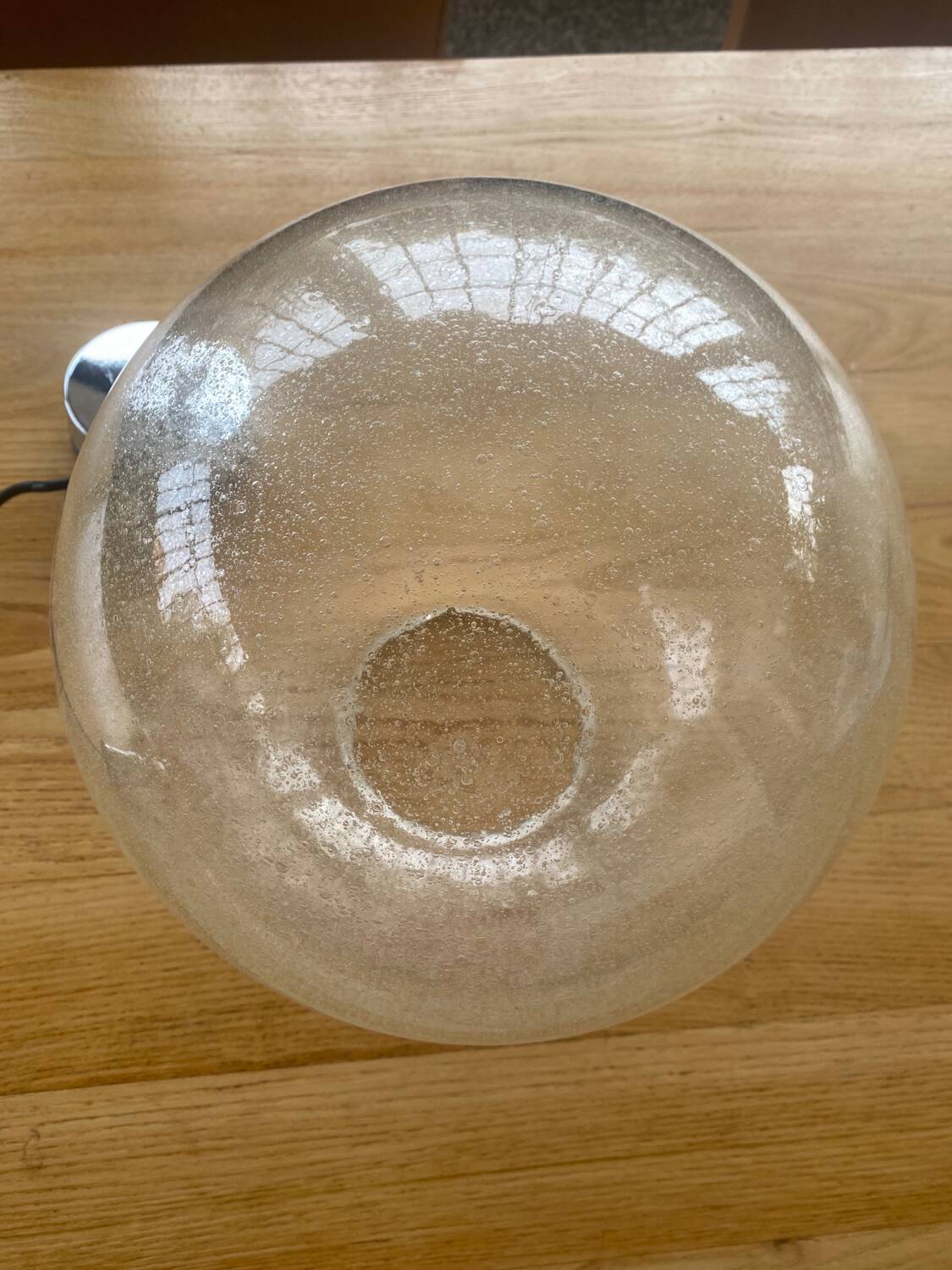 Lustre sphère de Murano