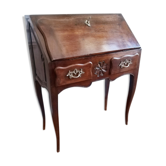 Louis XV style mahogany style writing desk