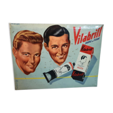 Vitabrill advertising plate