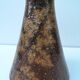 Vase vintage en grès pyrité, signé