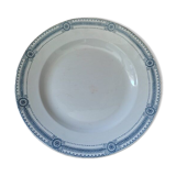 Plat rond Porcelaine Sarreguemines Carina
