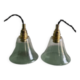 Pair of portable lamps